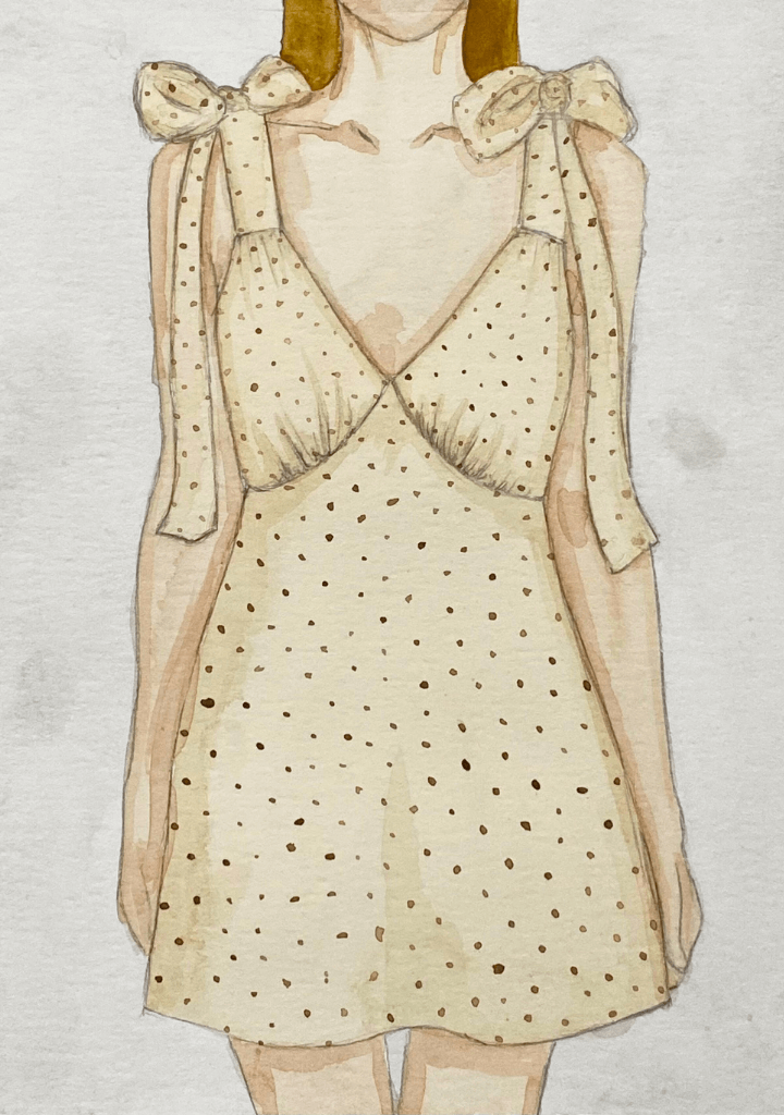 Bella Dress | Champagne Bubbles
