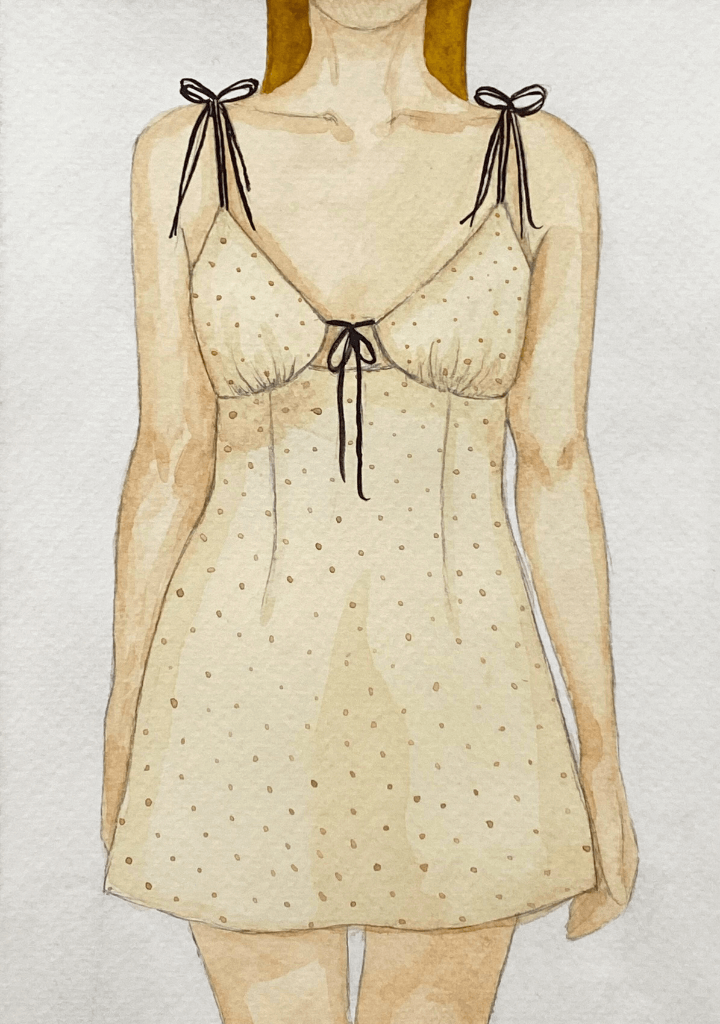 Chloe Dress | Champagne Bubbles