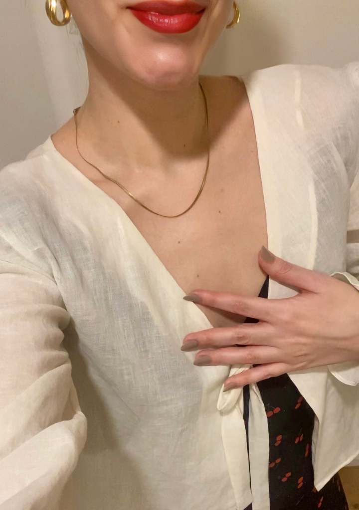 Pixie Blouse | Ivory