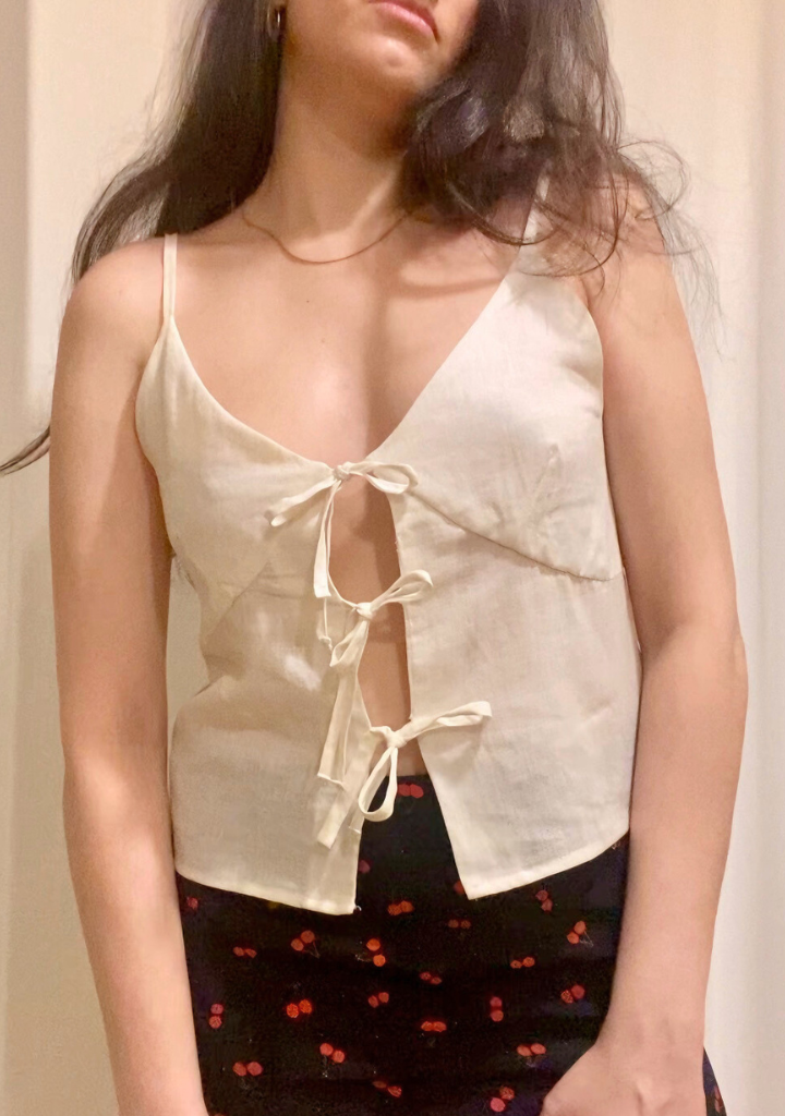 Poppy Top | Ivory