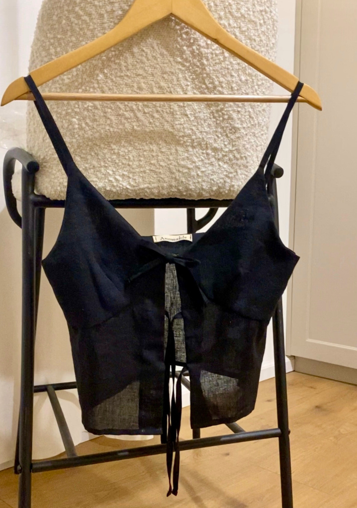 Poppy Top | Black