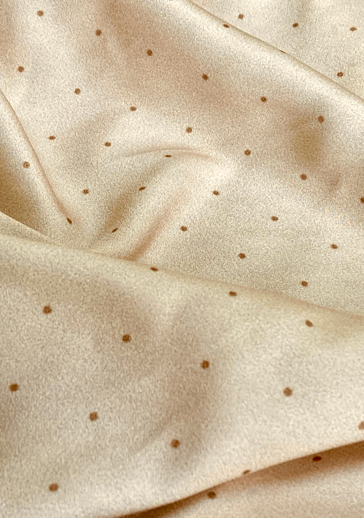 Scrunchie with Ribbon | Champagne Bubbles