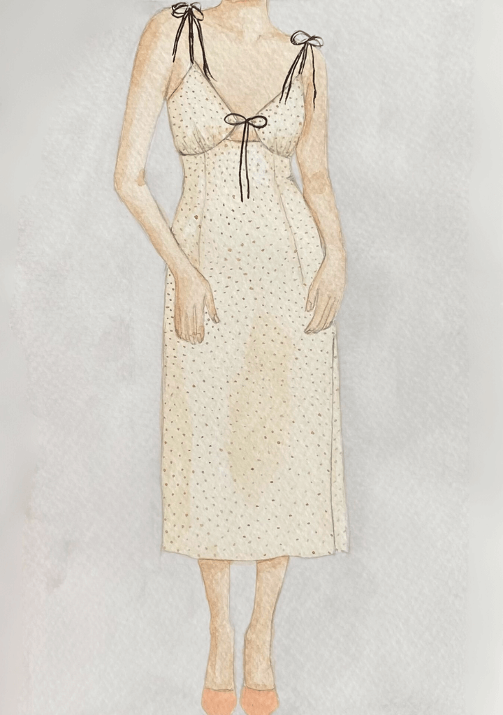 Colette Dress | Champagne Bubbles
