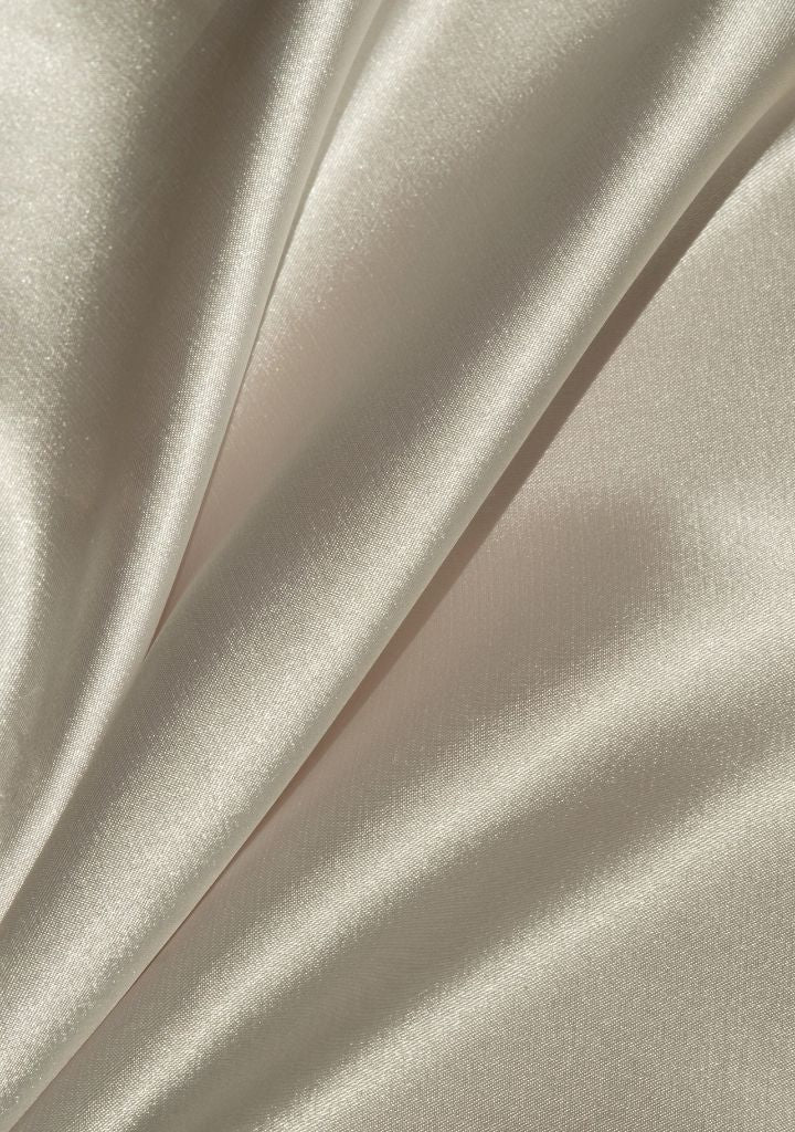 Mae Silk Skirt | Pearl