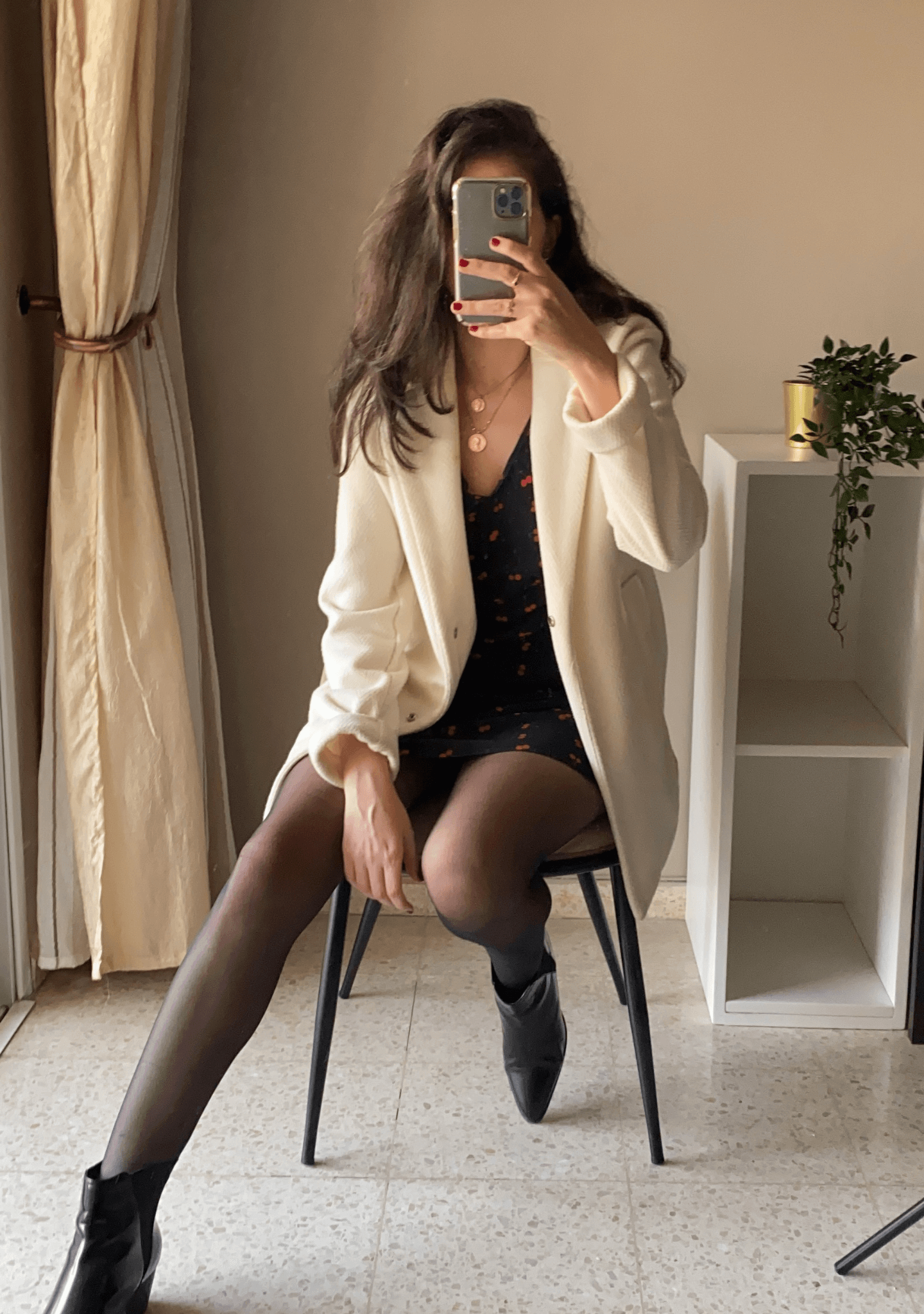 Hazell Silk Dress | Cherry Bomb - Anomable
