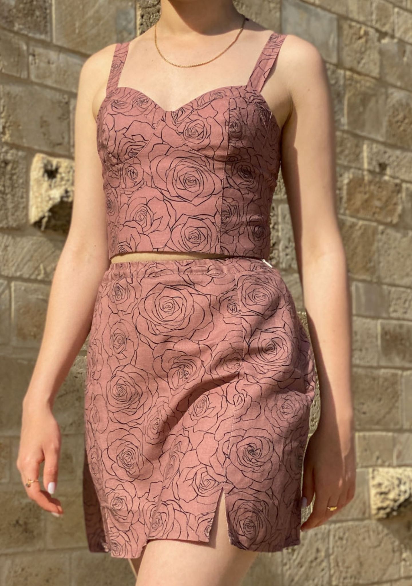 Mabell Top | Ancient Blossom - Anomable