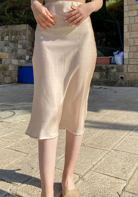 Lexa Skirt | Champagne Bubbles - Anomable